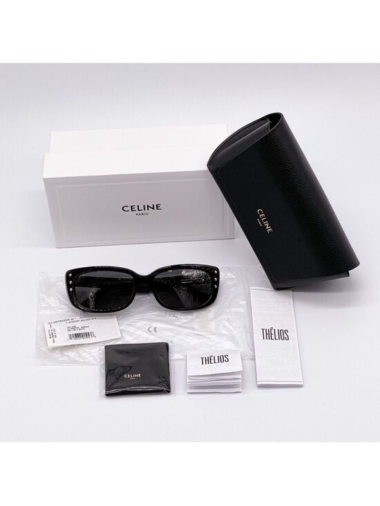 CELINE Paris CL40072I 01A Sunglasses turquoise New in Box $500 main image 8